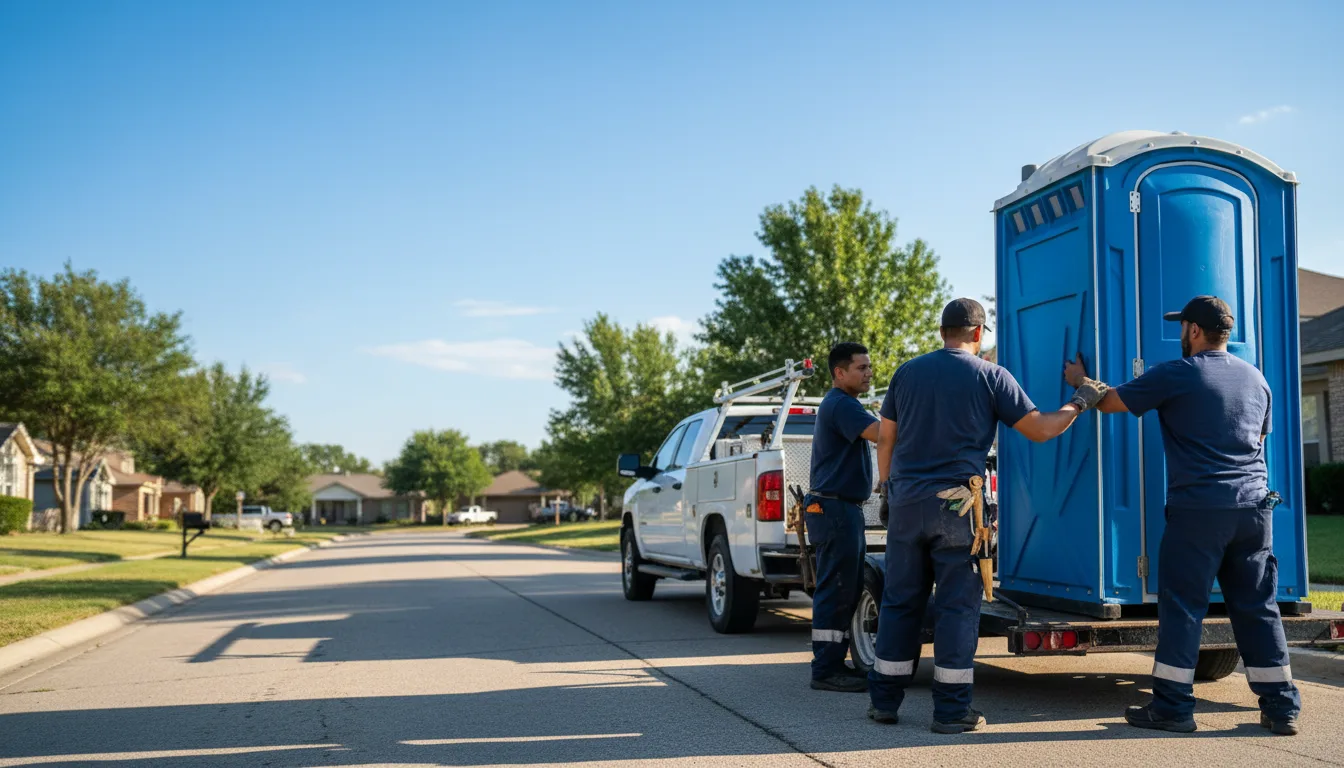 Portable Toilet Rental in Saratoga, TX near me
